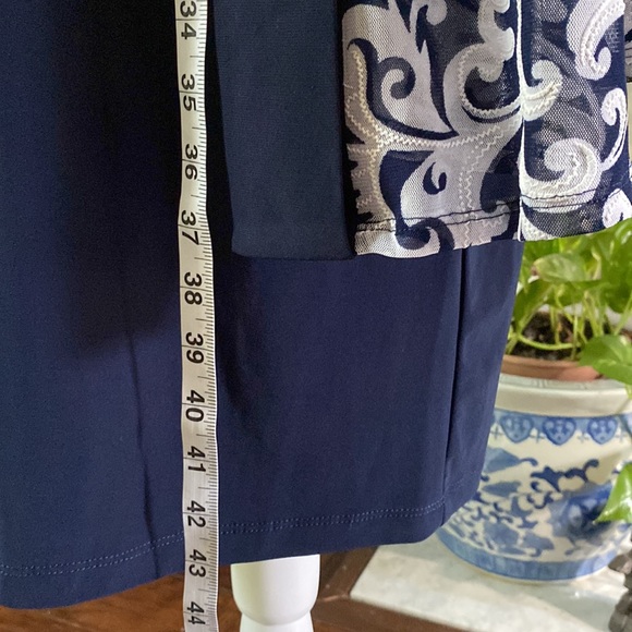 R&M Richards women’s two piece suit navy blue size 18 W - Picture 8 of 14